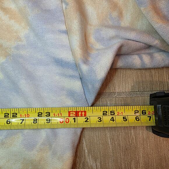 FP Movement Tie Dye Cropped Hoodie Sweatshirt Oversized Women Small - Picture 6 of 9